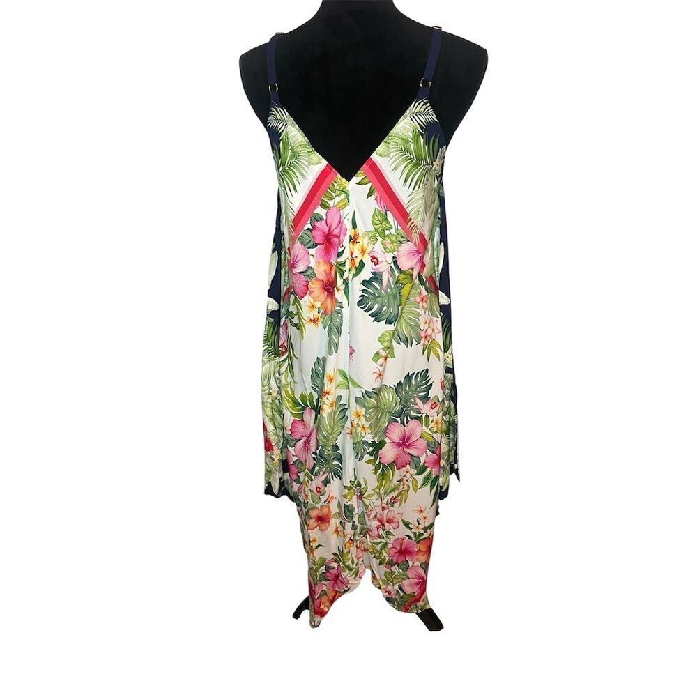 NWT TOMMY BAHAMA FLORA TALITHIA SCARF COVERUP DRESS WOMENS SIZE SMALL/MEDIUM - Picture 7 of 10